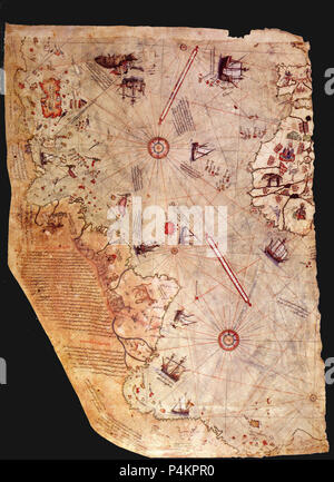 1513 Piri Reis. Foto Stock