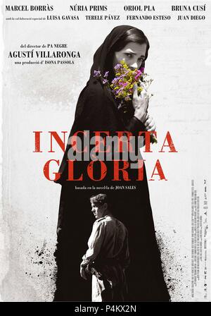 Pellicola originale titolo: INCERTA GLÒRIA. Titolo inglese: INCERTA GLÒRIA. Regista: AGUSTIN VILLARONGA. Anno: 2017. Credito: ARAGONA TV/DIPUTACION DE ZARAGOZA/ICAA/TV3/TVE/MOVISTAR+ / Album Foto Stock