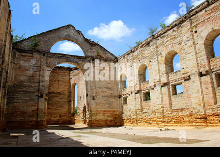 Vecchia chiesa tedesca. Foto. L'Ucraina Foto Stock