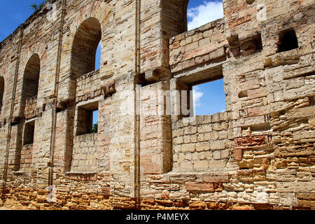 Vecchia chiesa tedesca. Foto. L'Ucraina Foto Stock