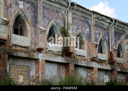 Vecchia chiesa tedesca. Foto. L'Ucraina Foto Stock