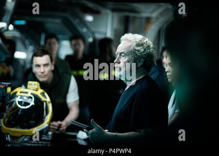 Pellicola originale titolo: ALIEN: alleanza. Titolo inglese: ALIEN: alleanza. Regista: RIDLEY SCOTT. Anno: 2017. Stelle: RIDLEY SCOTT. Credito: Twentieth Century Fox / Album Foto Stock