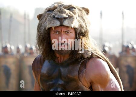 Pellicola originale titolo: Hercules. Titolo inglese: Hercules. Regista: Brett Ratner. Anno: 2014. Stelle: HERKULES; la roccia. Credito: Paramount Pictures / Album Foto Stock