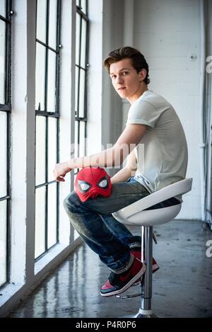 Pellicola originale titolo: SPIDER-MAN: HOMECOMING. Titolo inglese: SPIDER-MAN: HOMECOMING. Regista: JON WATT. Anno: 2017. Stelle: TOM HOLLAND. Credito: Columbia Pictures/Marvel Entertainment / Album Foto Stock