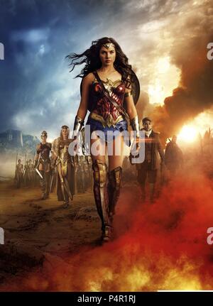 Pellicola originale titolo: La donna di meraviglia. Titolo italiano: la donna di meraviglia. Regista: PATTY JENKINS. Anno: 2017. Stelle: GAL GADOT. Credit: DC ENTERTAINMENT/WARNER BROS. / Album Foto Stock