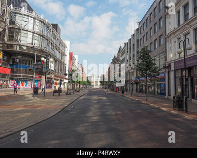 BELFAST, Regno Unito - circa giugno 2018: Vista della città di Belfast Foto Stock