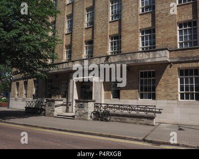 BELFAST, Regno Unito - circa giugno 2018: BBC Irlanda del Nord broadcasting house Foto Stock