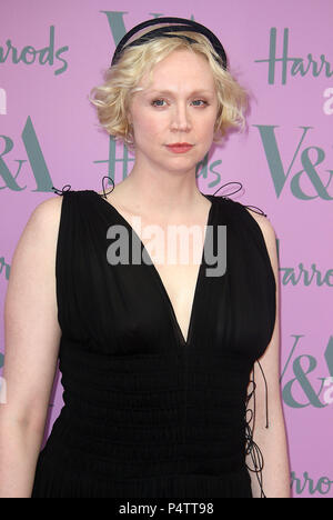 Londra, UK, 20 giugno 2018. Gwendoline Christie assiste la V&una festa estiva a V&A Foto Stock