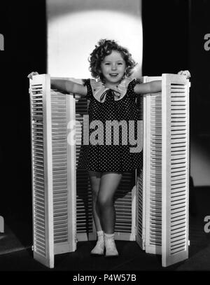 Stelle: Shirley Temple; NIÑO prodigio. Foto Stock