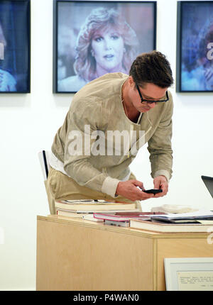 Brad Pitt scattare foto del libro d'arte presso i guardiani della galassia Premiere a eh DOLBY Theatre di Los Angeles.Brad Pitt scattare foto d'arte prenota evento nella vita di Hollywood - California, tappeto rosso Evento, STATI UNITI D'AMERICA, industria cinematografica, celebrità, fotografia, Bestof, arte cultura e intrattenimento, Topix celebrità moda, migliori della vita di Hollywood, evento nella vita di Hollywood - California, moquette rossa e dietro le quinte, movie celebrità, personaggi televisivi, musica celebrità, Topix, attori da lo stesso film e cast co star insieme. inchiesta tsuni@Gamma-USA.com, Credito Tsuni / STATI UNITI D'AMERICA, 2015 - Gruppo, TV e film c Foto Stock