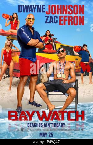 Pellicola originale titolo: BAYWATCH. Titolo inglese: BAYWATCH. Regista: Seth Gordon. Anno: 2017. Credito: Paramount Pictures / Album Foto Stock