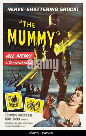 Pellicola originale titolo: La Mummia. Titolo italiano: la mummia. Regista: TERENCE FISHER. Anno: 1959. Credit: martello / Album Foto Stock