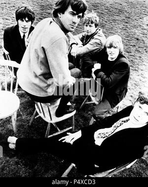 La banda de blues rock británico Yardbirds la. Foto Stock