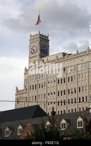 Jackson. Lamar Life Building. Vista. Stato del Mississippi. Stati Uniti d'America. Foto Stock