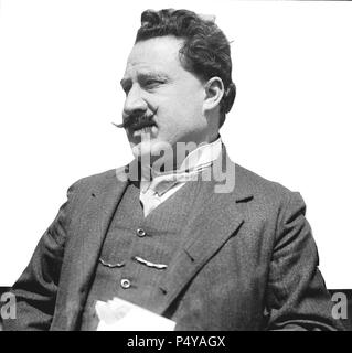 Alessandro Bonci (Febbraio 10, 1870 - Agosto 9, 1940) un italiano Tenore lirico noto a livello internazionale per la sua associazione con il bel canto repertorio. Foto Stock