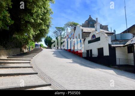 Piegate Hill Felixstowe, Suffolk su una luminosa mattina d'estate, Giugno 2018. Foto Stock