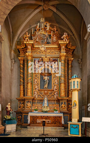 Italia Sardegna Sassari Santa Maria di Betlem Chiesa Cappella di San Salvatore con il Gremio dei Piccapietre, Foto Stock