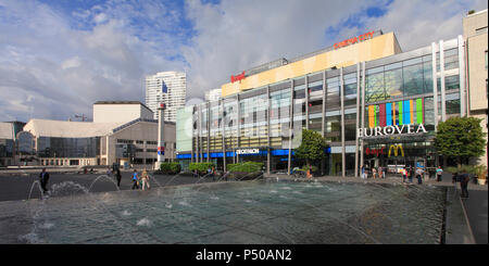 La Slovacchia, Bratislava, Eurovea, Centro shopping Foto Stock