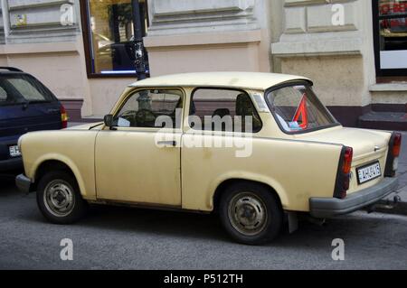 Auto. Budapest. Ungheria. Foto Stock