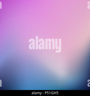 Abstract blur design con i punti dei mezzitoni Foto Stock