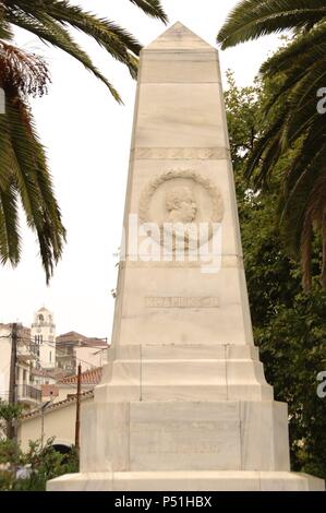 La Grecia. Peloponneso. Pilos. Memoriale di guerra greca di Indipendenza (1821-1832) . Foto Stock