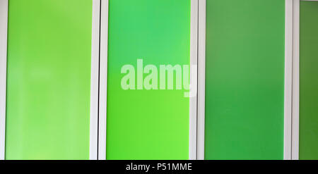 Gradiente di colore verde con la linea bianca Foto Stock