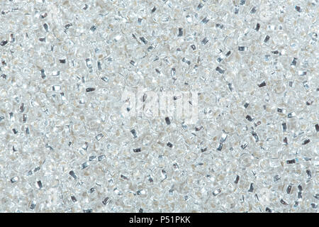 Chiusura del seme bianco perline. Foto Stock