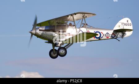 1937 Hawker Demon era un combattente variante del Hart bombardiere leggero aerei della Royal Air Force Foto Stock