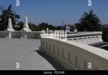 L'Ucraina. Sebastopoli. Il Museo di eroica difesa e la liberazione di Sebastopoli. Dintorni. La penisola di Crimea. Foto Stock