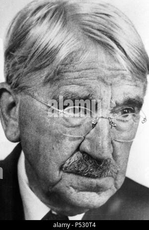 John Dewey, filosofo americano, psicologo e riformatore educativo. Foto Stock