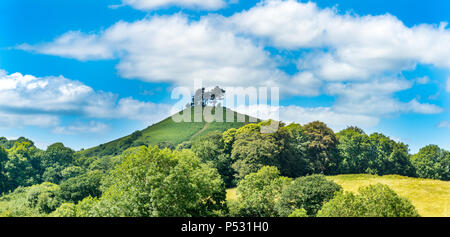 Colmers collina vicino Symondsbury, Dorset, Regno Unito Foto Stock