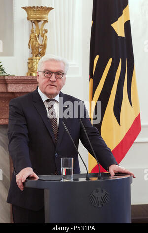 Il Presidente federale dr. Frank-Walter Steinmeier. Foto Stock