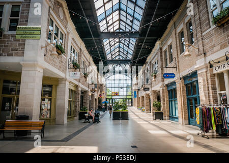 Vecchia Quebec city mall guelph canada Foto Stock