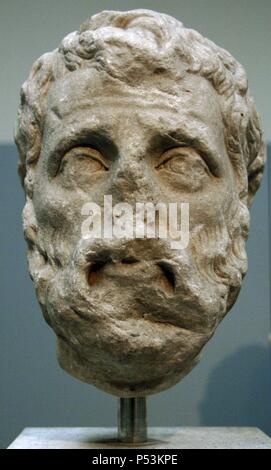 Herodes Atticus (101-177). Aristocratico greco e console. Busto. Il marmo. 177-180 d.c. Probabilmente da Alessandria. British Museum. Londra. In Inghilterra. Regno Unito. Foto Stock