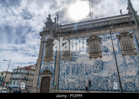 Igreja do Carmo la chiesa di Porto , Portogallo, Foto Stock