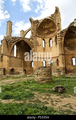 Nella parte nord di Cipro le antiche rovine di Famagosta Patrimonio e Storia Foto Stock