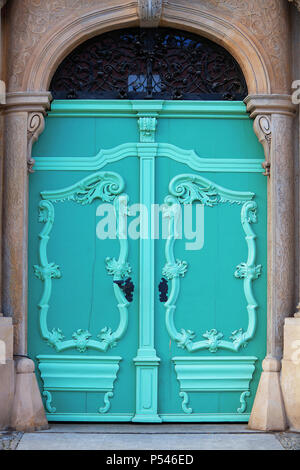 Bellissima porta a Wroclaw in Polonia Foto Stock