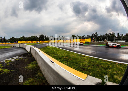 Città del Messico, Messico - 01 Settembre 2017: Autodromo Hermanos Rodriguez. 6ore di Messico, FIA WEC. Prove libere ho acceso. Foto Stock