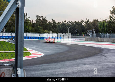 Città del Messico, Messico - 01 Settembre 2017: Autodromo Hermanos Rodriguez. 6ore di Messico, FIA WEC. Prove libere ho acceso. Foto Stock