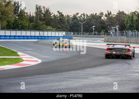 Città del Messico, Messico - 01 Settembre 2017: Autodromo Hermanos Rodriguez. 6ore di Messico, FIA WEC. Prove libere ho acceso. Foto Stock