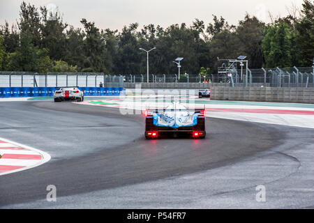 Città del Messico, Messico - 01 Settembre 2017: Autodromo Hermanos Rodriguez. 6ore di Messico, FIA WEC. Prove libere ho acceso. Foto Stock