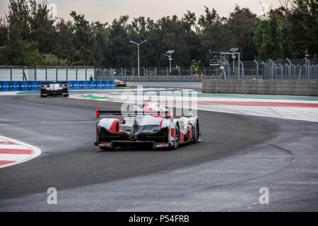 Città del Messico, Messico - 01 Settembre 2017: Autodromo Hermanos Rodriguez. 6ore di Messico, FIA WEC. Prove libere ho acceso. Foto Stock