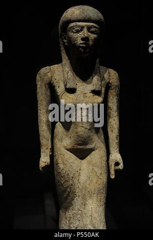 Arte Egizia Offerta-bearer. c. 2150 A.C. Primo Periodo Intermedio. Ny Carlsberg Glyptotek. Copenhagen. La Danimarca. Foto Stock