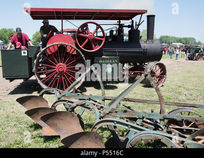 Trattore a vapore vintage Foto Stock