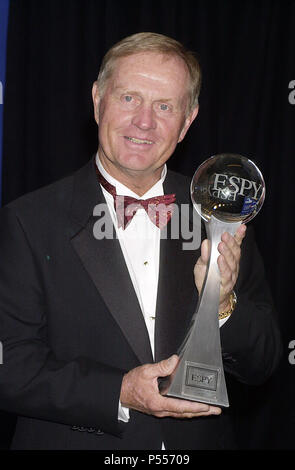 Feb 12, 2001;Las Vegas, CA, Stati Uniti d'America; ESPY Awards Jack Niklaus dietro le quinte ESPY Awards - Niklaus.Jack.10.jpgNiklaus.Jack.10 evento nella vita di Hollywood - California, tappeto rosso Evento, STATI UNITI D'AMERICA, industria cinematografica, celebrità, fotografia, Bestof, arte cultura e intrattenimento, Topix celebrità moda, migliori della vita di Hollywood, evento nella vita di Hollywood - California, backstage trofeo, premi mostra, movie celebrità, personaggi televisivi, musica celebrità, Topix, Bestof, arte cultura e intrattenimento, fotografia, inchiesta tsuni@Gamma-USA.com , Tsuni Credito / USA, 2000-2001-2002-2003-2 Foto Stock