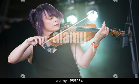 Edinburgh, Regno Unito. Il 24 giugno 2018. La Lorelei in concerto a sessioni di domenica la Scozia, Dalkeith Country Park, Edimburgo, Gran Bretagna il 24 giugno 2018 Credit: Stuart Westwood/Alamy Live News Foto Stock