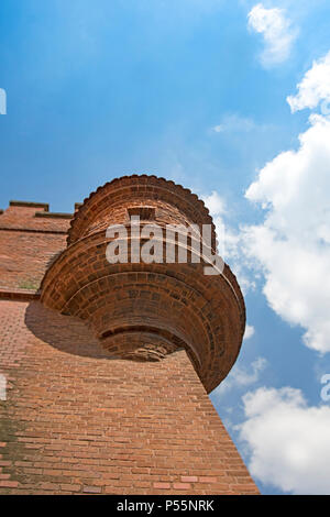 Tower presso il Castello Reale di Wawel a Cracovia, Polonia Foto Stock