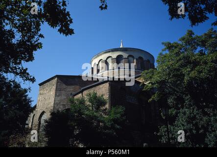 La Turchia. Istanbul. Hagia Irene. Esterno. Foto Stock