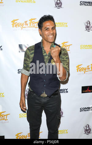 'Furia del pugno e del vello d'Oro" Premiere si è tenuto presso il Laemmles's Music Hall 3 di Beverly Hills, la California offre: Taimak dove: Los Angeles, California, Stati Uniti quando: 24 maggio 2018 Credit: Sheri Determan/WENN.com Foto Stock