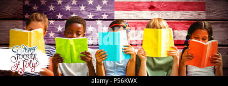 Immagine composita del giorno di indipendenza graphic Foto Stock